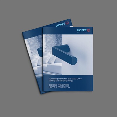HOPPE五金門把手銷售宣傳冊設(shè)計案例
