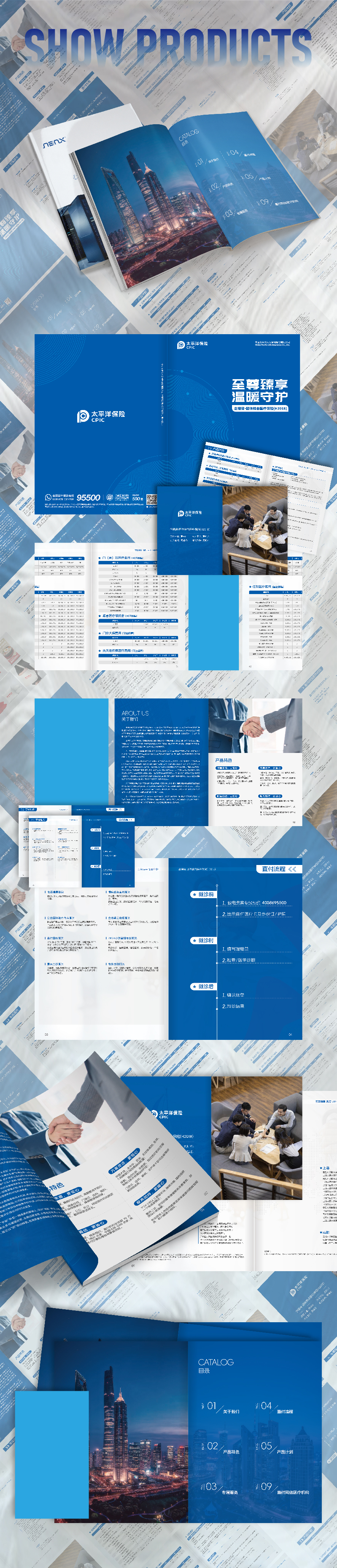 現(xiàn)代企業(yè)宣傳畫冊(cè)